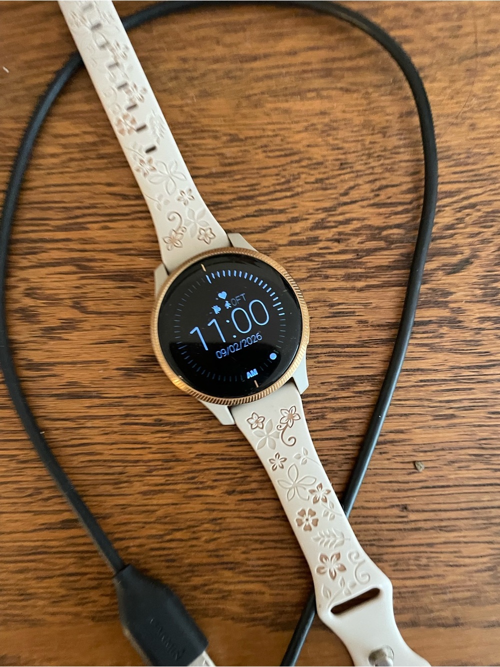 Garmin Venu 2 Rose Gold smartwatch